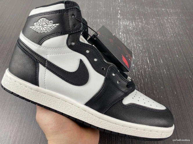 White Jordan Black 1 High 85 Retro BQ4422-001 (2023) 0727